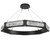 Hammerton Studio - CHB0061-48-MB-GC-CA1-L1 - LED Chandelier - Glacier - Matte Black