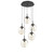 Hammerton Studio - CHB0062-05-MB-A-C01-E2 - Five Light Pendant - Aster - Matte Black