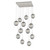 Hammerton Studio - CHB0062-12-BS-S-C01-E2 - 12 Light Pendant - Aster - Beige Silver
