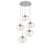 Hammerton Studio - CHB0064-05-BS-A-C01-E2 - Five Light Pendant - Nebula - Beige Silver