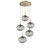 manufacturer_finish:Gilded Brass|manufacturer_glass:Smoke Blown Glass|light_source:Incandescent|voltage:120.00V