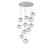 Hammerton Studio - CHB0064-11-BS-C-C01-E2 - 11 Light Pendant - Nebula - Beige Silver
