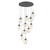 Hammerton Studio - CHB0065-11-GP-A-C01-E2 - 11 Light Pendant - Cosmos - Graphite