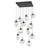 manufacturer_finish:Matte Black|manufacturer_glass:Clear Blown Glass|light_source:Incandescent|voltage:120.00V