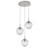 Hammerton Studio - CHB0066-03-BS-ZC-C01-L3 - LED Pendant - Aster - Beige Silver
