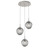manufacturer_finish:Beige Silver|manufacturer_glass:Zircon Crystal Inner - Smoke Outer|light_output:Unspecified|color_temperature:3000K|cri:Unspecified|voltage:120.00V