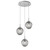 Hammerton Studio - CHB0066-03-CS-ZS-C01-L1 - LED Pendant - Aster - Classic Silver