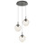 Hammerton Studio - CHB0066-03-GP-FA-C01-L3 - LED Pendant - Aster - Graphite