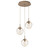 Hammerton Studio - CHB0066-03-NB-GA-C01-L1 - LED Pendant - Aster - Novel Brass