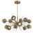 Hammerton Studio - PLB0093-0D-NB-B-001-L1-GE - LED Chandelier - Cabochon - Novel Brass