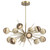 Hammerton Studio - PLB0093-0D-NB-B-001-L3-TR - LED Chandelier - Cabochon - Novel Brass