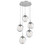 Hammerton Studio - CHB0066-05-CS-GC-C01-L1 - LED Pendant - Aster - Classic Silver