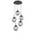 Hammerton Studio - CHB0066-05-MB-FS-C01-L1 - LED Pendant - Aster - Matte Black