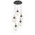 Hammerton Studio - CHB0066-05-MB-ZA-C01-L1 - LED Pendant - Aster - Matte Black