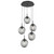 Hammerton Studio - CHB0066-05-MB-ZS-C01-L3 - LED Pendant - Aster - Matte Black