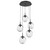 manufacturer_finish:Matte Black|manufacturer_glass:Floret Crystal Inner - Clear Outer|light_output:1700.00lm|color_temperature:3000K|cri:93|voltage:120.00V