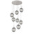 Hammerton Studio - CHB0066-08-BS-GS-C01-L3 - LED Pendant - Aster - Beige Silver