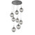 Hammerton Studio - CHB0066-08-GP-GS-C01-L1 - LED Pendant - Aster - Graphite
