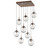 manufacturer_finish:Burnished Bronze|manufacturer_glass:Geo Crystal Inner - Clear Outer|light_output:Unspecified|color_temperature:2700K|cri:Unspecified|voltage:Unspecified