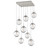 Hammerton Studio - CHB0066-09-BS-GC-C01-L1 - LED Pendant - Aster - Beige Silver