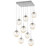 Hammerton Studio - CHB0066-09-CS-ZA-C01-L3 - LED Pendant - Aster - Classic Silver