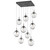 manufacturer_finish:Graphite|manufacturer_glass:Geo Crystal Inner - Clear Outer|light_output:Unspecified|color_temperature:2700K|cri:Unspecified|voltage:Unspecified