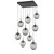 Hammerton Studio - CHB0066-09-MB-GS-C01-L3 - LED Pendant - Aster - Matte Black