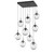 manufacturer_finish:Matte Black|manufacturer_glass:Zircon Crystal Inner - Clear Outer|light_output:Unspecified|color_temperature:3000K|cri:Unspecified|voltage:120.00V