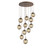 Hammerton Studio - CHB0066-11-BB-ZB-C01-L1 - LED Pendant - Aster - Burnished Bronze