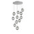 Hammerton Studio - CHB0066-11-CS-FS-C01-L3 - LED Pendant - Aster - Classic Silver
