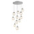 Hammerton Studio - CHB0066-11-CS-GA-C01-L3 - LED Pendant - Aster - Classic Silver