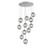 Hammerton Studio - CHB0066-11-CS-ZS-C01-L1 - LED Pendant - Aster - Classic Silver