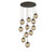 Hammerton Studio - CHB0066-11-FB-GB-C01-L1 - LED Pendant - Aster - Flat Bronze