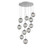 manufacturer_finish:Classic Silver|manufacturer_glass:Geo Crystal Inner - Smoke Outer|light_output:Unspecified|color_temperature:3000K|cri:Unspecified|voltage:Unspecified