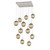 Hammerton Studio - CHB0066-12-BS-FB-C01-L1 - LED Pendant - Aster - Beige Silver