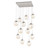 Hammerton Studio - CHB0066-12-BS-GA-C01-L3 - LED Pendant - Aster - Beige Silver