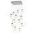 manufacturer_finish:Classic Silver|manufacturer_glass:Floret Crystal Inner - Amber Outer|light_output:Unspecified|color_temperature:3000K|cri:Unspecified|voltage:Unspecified