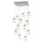 Hammerton Studio - CHB0066-12-CS-ZA-C01-L1 - LED Pendant - Aster - Classic Silver