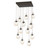 Hammerton Studio - CHB0066-12-FB-FA-C01-L1 - LED Pendant - Aster - Flat Bronze