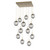 Hammerton Studio - CHB0066-12-GB-ZS-C01-L1 - LED Pendant - Aster - Gilded Brass