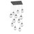 Hammerton Studio - CHB0066-12-GP-FC-C01-L3 - LED Pendant - Aster - Graphite