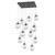 manufacturer_finish:Graphite|manufacturer_glass:Geo Crystal Inner - Clear Outer|light_output:Unspecified|color_temperature:2700K|cri:Unspecified|voltage:Unspecified
