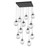manufacturer_finish:Matte Black|manufacturer_glass:Floret Crystal Inner - Clear Outer|light_output:4105.00lm|color_temperature:2700K|cri:93|voltage:120.00V