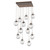manufacturer_finish:Burnished Bronze|manufacturer_glass:Zircon Crystal Inner - Clear Outer|light_output:Unspecified|color_temperature:2700K|cri:Unspecified|voltage:Unspecified