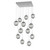 manufacturer_finish:Classic Silver|manufacturer_glass:Floret Crystal Inner - Smoke Outer|light_output:Unspecified|color_temperature:3000K|cri:Unspecified|voltage:Unspecified