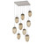manufacturer_finish:Beige Silver|manufacturer_glass:Geo Crystal Inner - Bronze Outer|light_output:Unspecified|color_temperature:3000K|cri:Unspecified|voltage:120.00V
