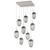 manufacturer_finish:Beige Silver|manufacturer_glass:Geo Crystal Inner - Smoke Outer|light_output:Unspecified|color_temperature:3000K|cri:Unspecified|voltage:120.00V