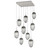 manufacturer_finish:Beige Silver|manufacturer_glass:Zircon Crystal Inner - Smoke Outer|light_output:Unspecified|color_temperature:3000K|cri:Unspecified|voltage:120.00V