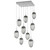 manufacturer_finish:Classic Silver|manufacturer_glass:Floret Crystal Inner - Smoke Outer|light_output:Unspecified|color_temperature:3000K|cri:Unspecified|voltage:Unspecified