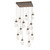 manufacturer_finish:Burnished Bronze|manufacturer_glass:Floret Crystal Inner - Amber Outer|light_output:Unspecified|color_temperature:2700K|cri:Unspecified|voltage:Unspecified